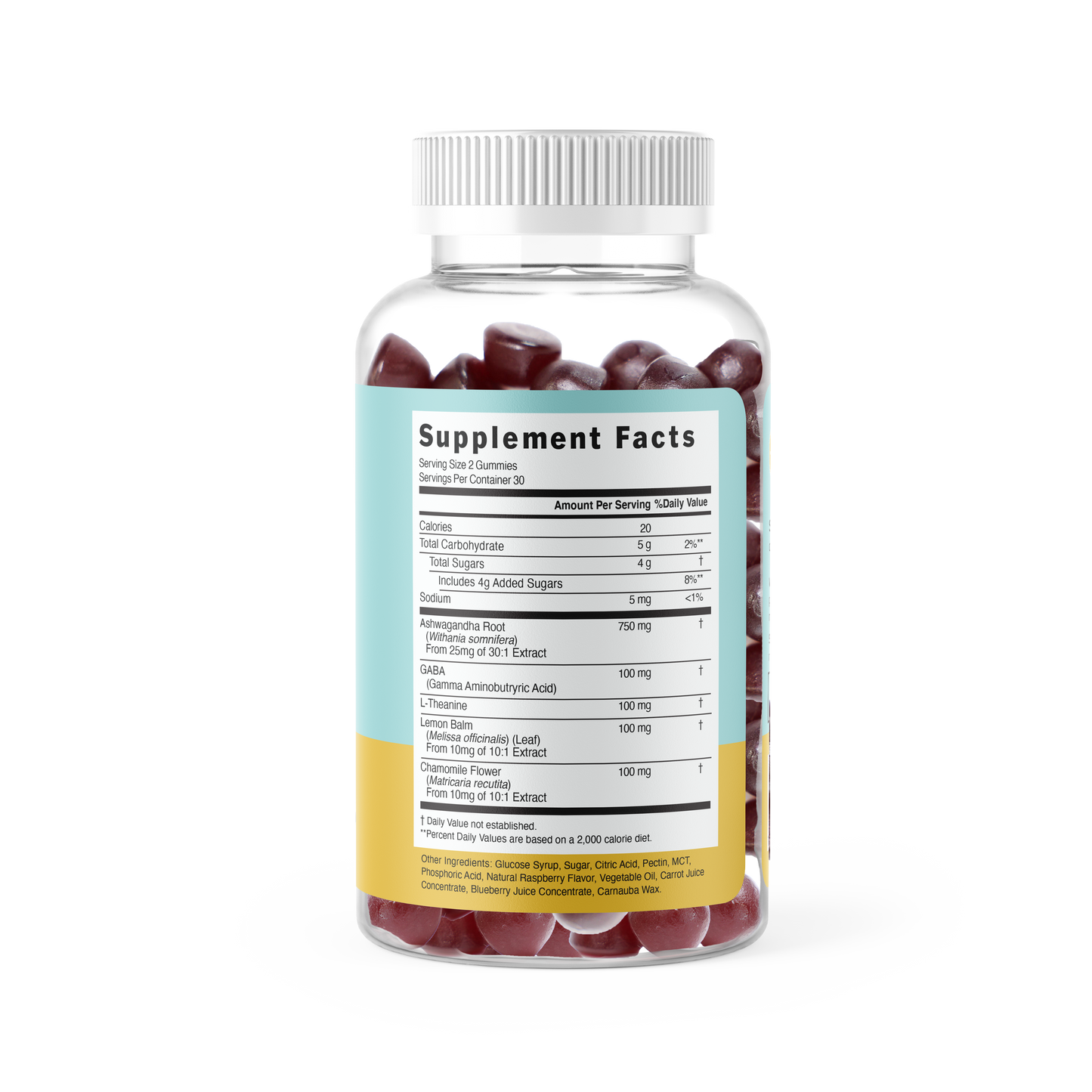 5-in-1 Stress Relief Gummy | 60ct
