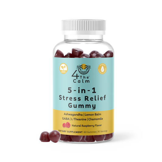5-in-1 Stress Relief Gummy | 60ct